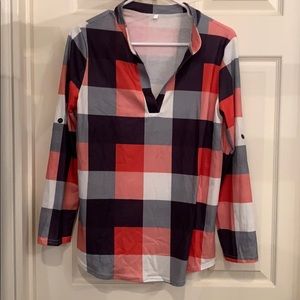 Brand new red, white and blue top!